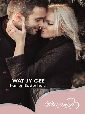 cover image of Wat jy gee